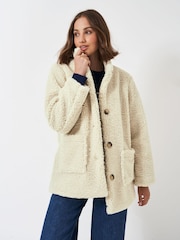 Crew Clothing, Borg-Jacke - Bild 4 von 8