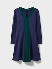 Crew Clothing Green Evalyn Ponte Dress - Image 5 of 5