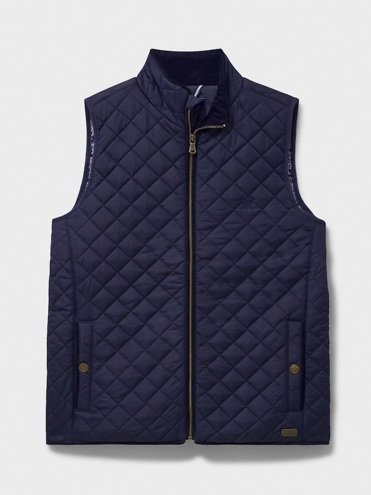 Crew Clothing, Rauten-Steppweste - Bild 5 von 5 Crew Clothing, Rauten-Steppweste - Bild 5 von 5