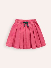 Boden Pink Pull-On Twirly Pleated Cord Skirt - Image 1 of 3
