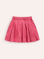 Boden Pink Pull-On Twirly Pleated Cord Skirt - Image 2 of 3