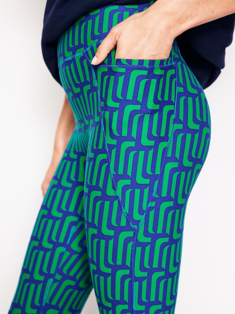 Verde - Leggings de talle alto con bolsillos de Boden - Imagen 2 de 6