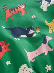 Boden Green 100% Cotton Printed Pets Relaxed Sweatshirt - Image 3 of 3