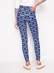 Boden Blue High Waist Pocket Leggings - Image 3 of 5