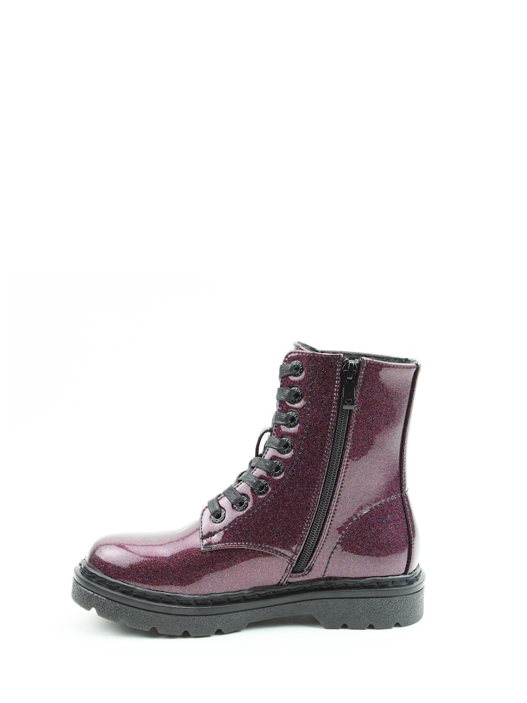 Heavenly Feet Justina2 Glitter Ankle Boots - Image 2 of 4