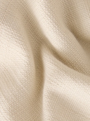 Blanco crudo - Textured Elasticated Waist 100% Cotton Trousers - Imagen 7 de 8