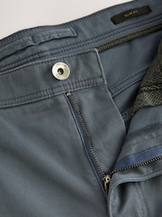 Blue Slim Fit 5 Pocket Soft Touch Trousers - Image 9 of 11