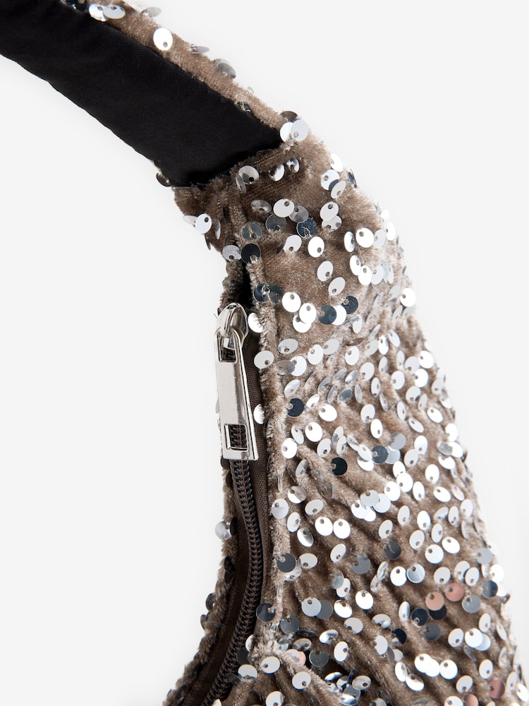 PIECES Sequin Shoulder Bag - Bild 4 von 4