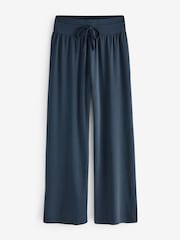 Hush Blue Amie Wide Leg Joggers - Image 4 of 4
