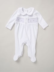 Rock-A-Bye Baby Boutique Velour All-In-One Sleepsuit - Image 2 of 3