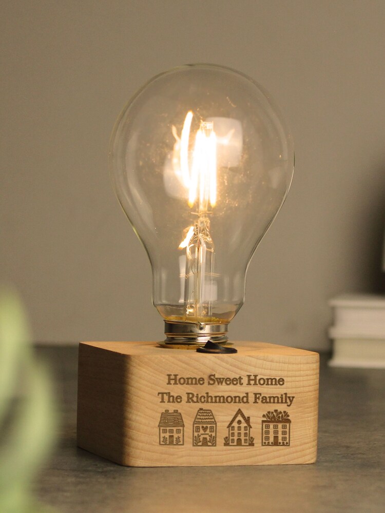 Personalised Home Light Bulb by PMC - Image 2 of 3