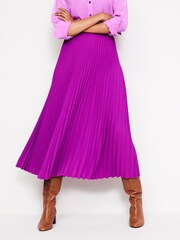 Boden Brown/Purple Petite Florrie Long Sleeve Dress - Image 3 of 5