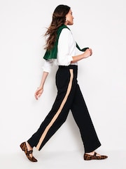 Negro - Boden Side Stripe Pull-on Trousers - Imagen 2 de 5