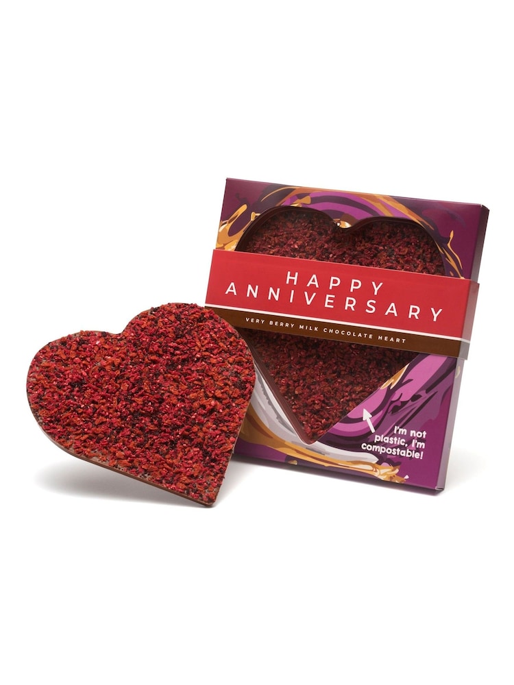Gnaw Chocolate Heart Very Berry Happy Anniversary - Image 1 of 2