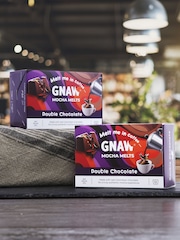 Gnaw 2 Pack Purple Double Chocolate Hazelnut Praline Chocolate Mocha Melts - Image 1 of 2
