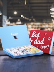 Gnaw Best Dad Ever Letterbox Chocolates 3 Bars - Image 1 of 2
