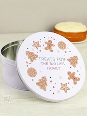 Personalised Christmas Tin by PMC - Image 1 of 3