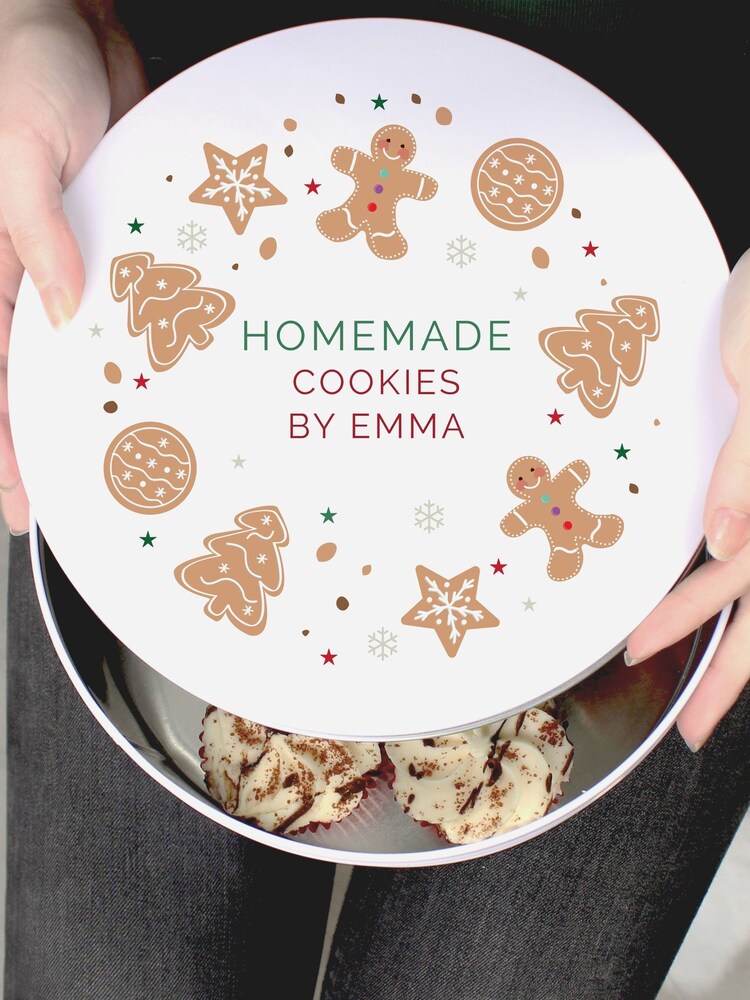 Personalised Christmas Tin by PMC - Image 3 of 3