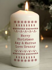 Personalised Christmas Candle by PMC - Image 3 of 3