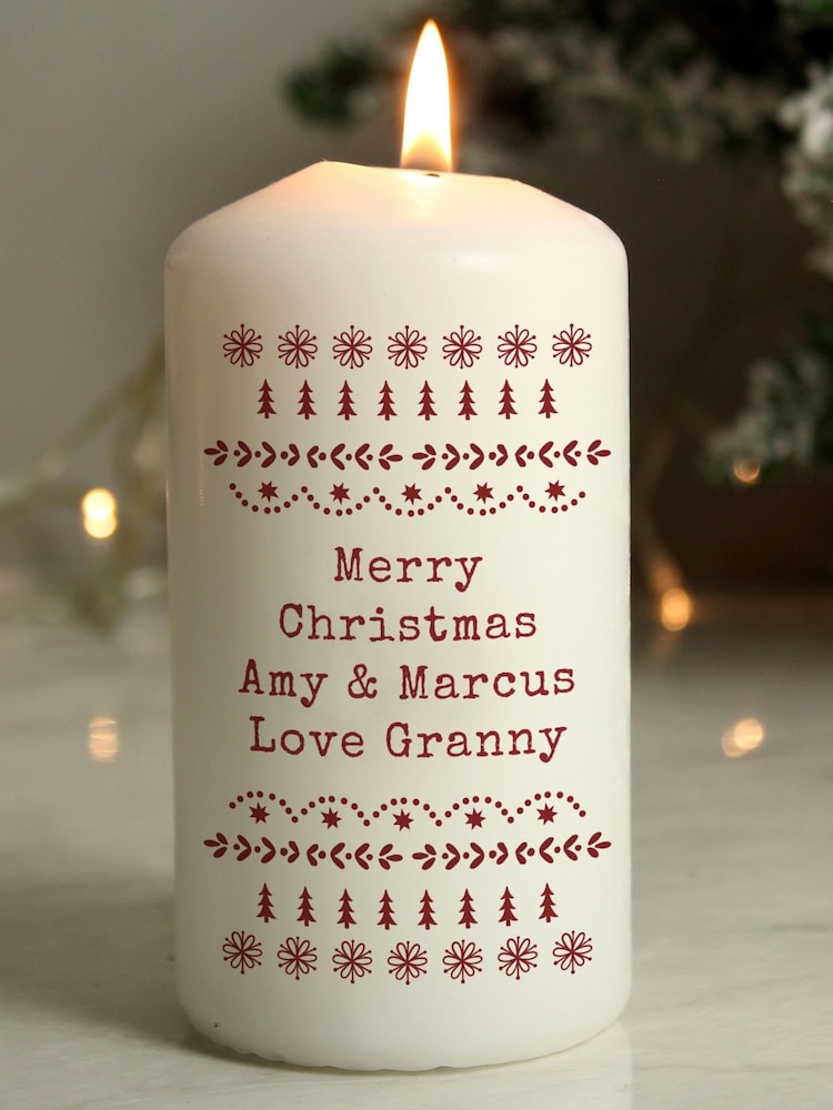 Personalised Christmas Candle by PMC - Image 3 of 3