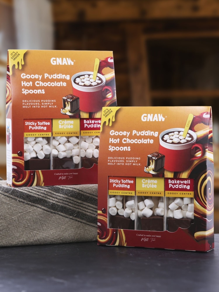 Gnaw 2 Pack Orange Puddings Gooey Hot Chocolate - Image 1 of 3