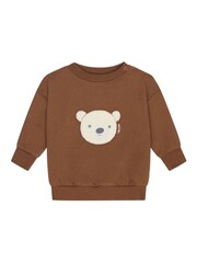 MORI Organic Cotton and Bamboo Brown Sweatshirt - Image 1 of 1