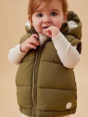 MORI Green 3-In-1 Cosy Coat to Gilet - Imagen 2 de 7