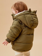 MORI Green 3-In-1 Cosy Coat to Gilet - Imagen 3 de 7