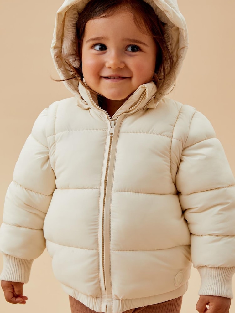 MORI Cream Polyester 3 in 1 Coat - Image 1 of 7