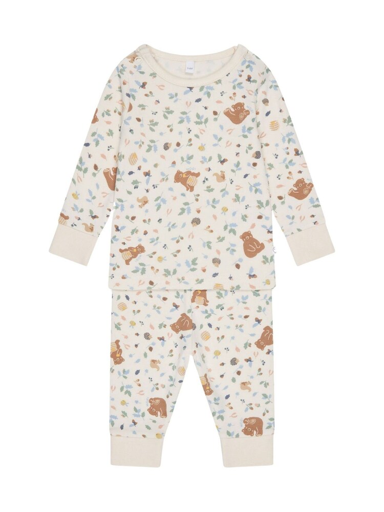 MORI Cream Organic Cotton and Bamboo Pyjama Set - Image 5 of 5 MORI Cream Organic Cotton and Bamboo Pyjama Set - Image 5 of 5