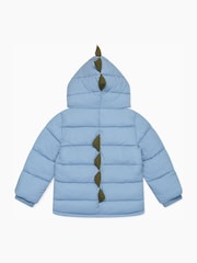 MORI Blue 3 In 1 Cosy Dinosaur Coat to Gilet - Imagen 6 de 7
