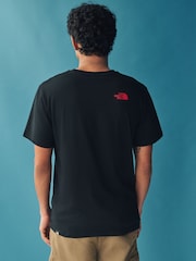 The North Face Black Chrome Mens Simple Dome T-Shirt - Image 4 of 8