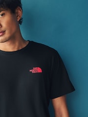 The North Face Black Chrome Mens Simple Dome T-Shirt - Image 5 of 8