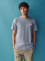 The North Face Grey Mens Simple Dome T-Shirt - Image 1 of 7