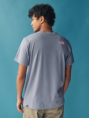 The North Face Grey Mens Simple Dome T-Shirt - Image 3 of 7