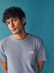 The North Face Grey Mens Simple Dome T-Shirt - Image 4 of 7