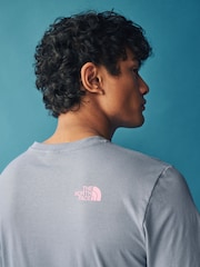 The North Face Grey Mens Simple Dome T-Shirt - Image 5 of 7