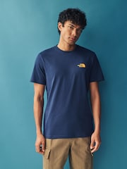 The North Face Navy Mens Simple Dome T-Shirt - Image 1 of 7