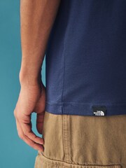The North Face Navy Mens Simple Dome T-Shirt - Image 6 of 7