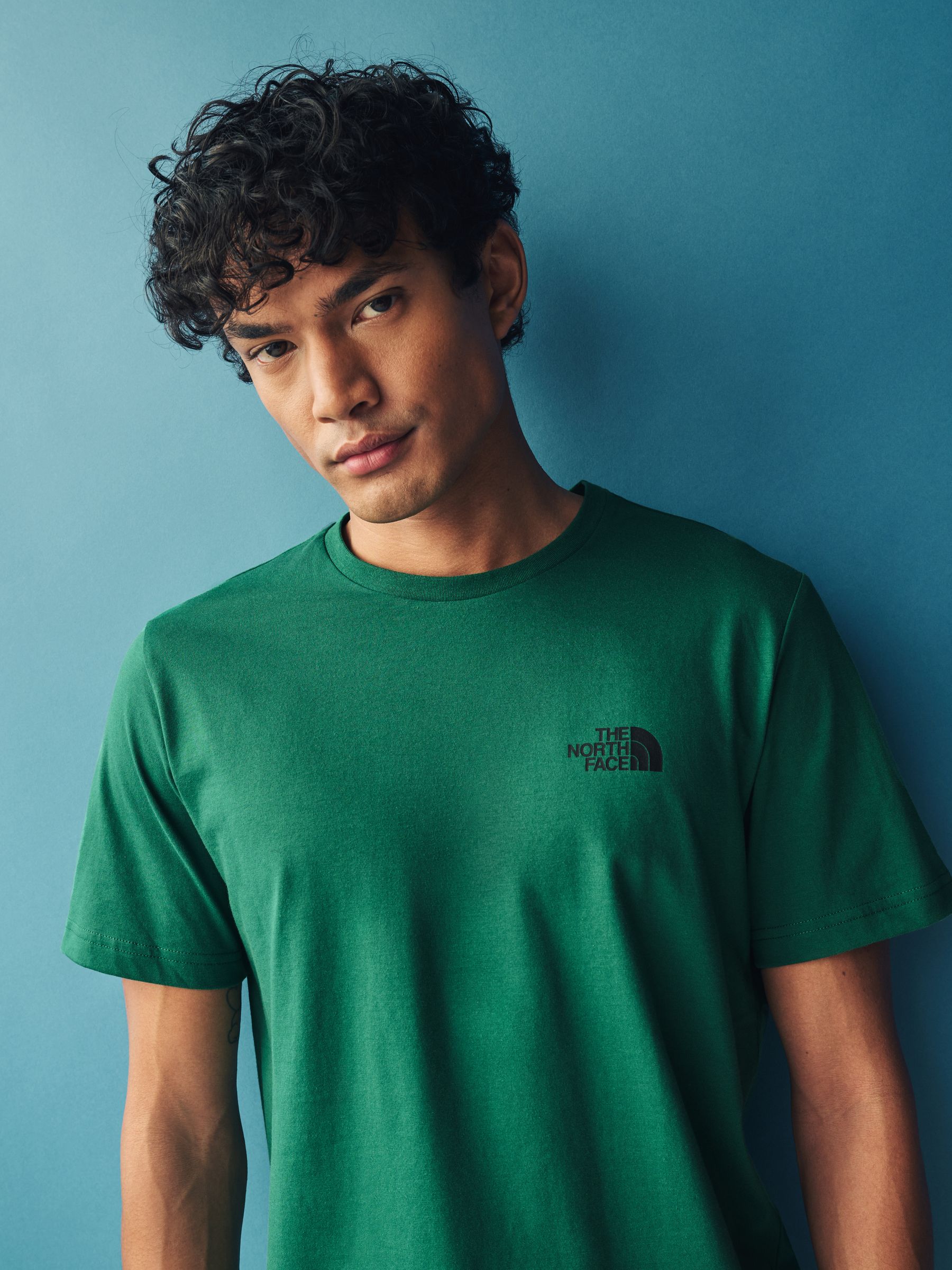 Buy The North Face Green Mens Simple Dome T-Shirt from Next USA
