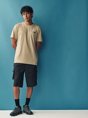 The North Face Beige Mens Simple Dome T-Shirt - Image 2 of 7