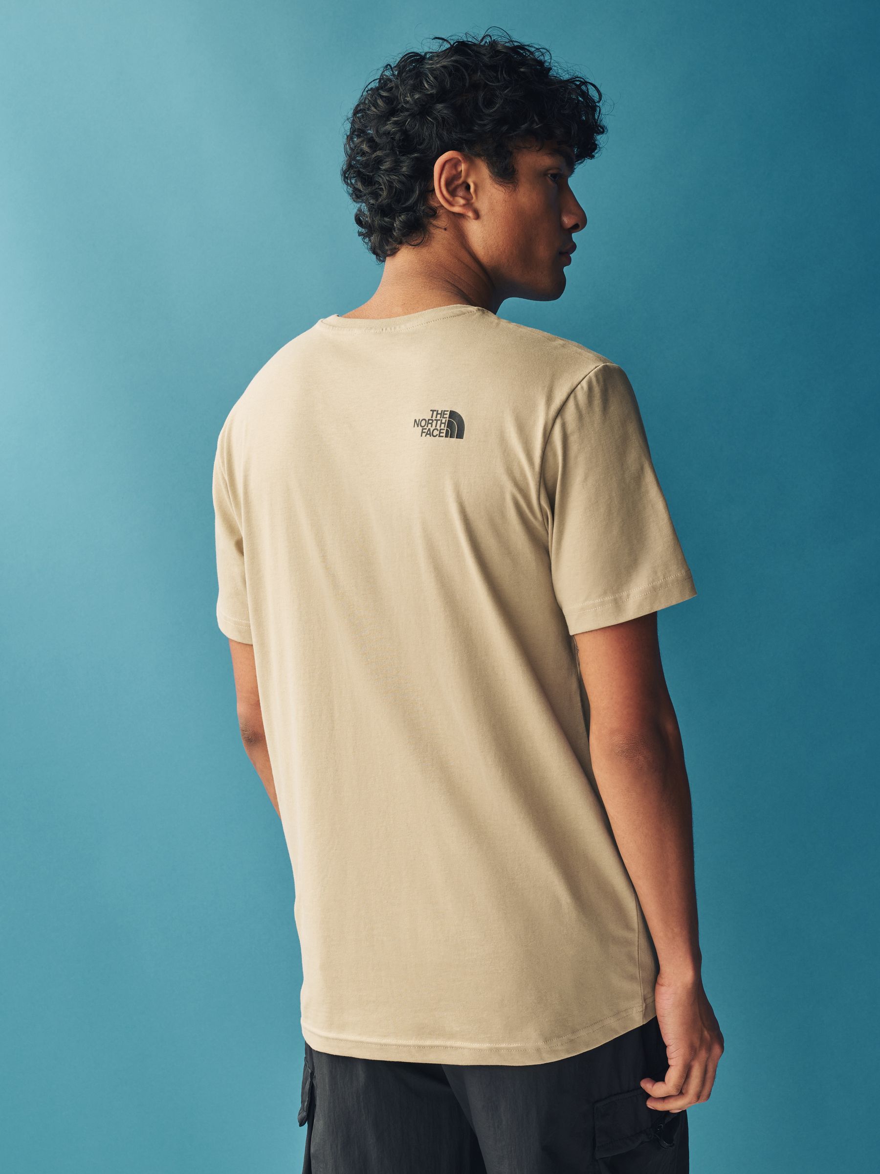 Buy The North Face Beige Mens Simple Dome T-Shirt from Next USA Buy The North Face Beige Mens Simple Dome T-Shirt from Next USA