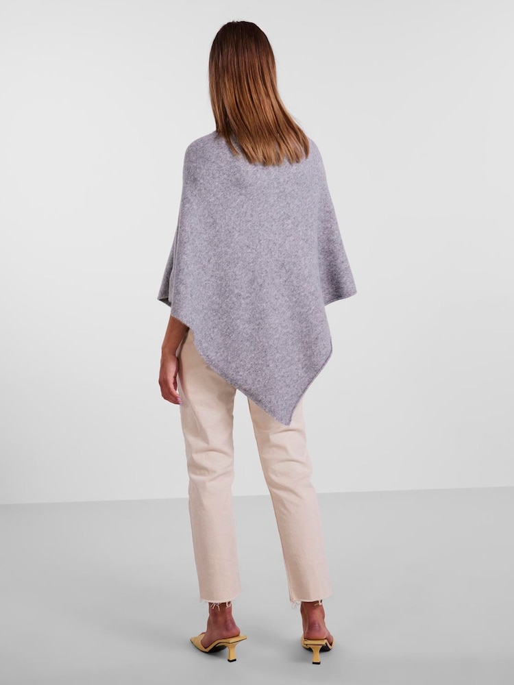 PIECES Grey Poncho - Image 2 of 3 PIECES Grey Poncho - Image 2 of 3