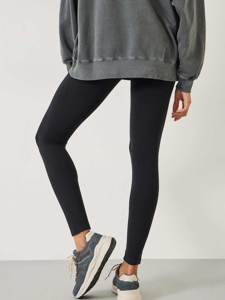 Hush Black Essential Leggings - Image 2 of 4 Hush Black Essential Leggings - Image 2 of 4