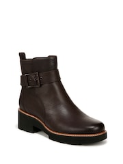 Naturalizer Darry-Strap Wide Fit Leather Ankle Boots - Image 3 of 7