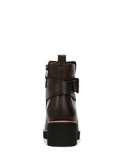 Naturalizer Darry-Strap Wide Fit Leather Ankle Boots - Image 5 of 7