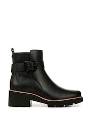 Naturalizer Darry-Strap Wide Fit Leather Ankle Boots - Image 1 of 7