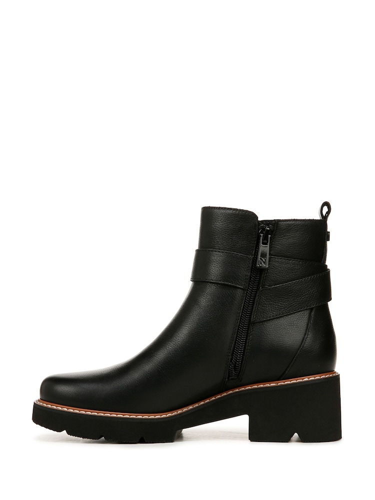 Naturalizer Darry-Strap Wide Fit Leather Ankle Boots - Image 2 of 7