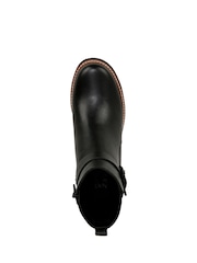Naturalizer Darry-Strap Wide Fit Leather Ankle Boots - Image 6 of 7
