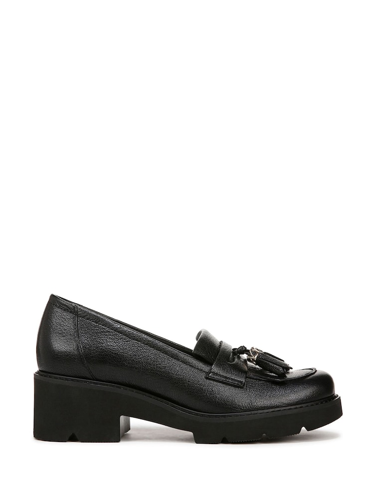 Naturalizer Desmond Wide Fit Lug Sole Loafers - Image 1 of 7